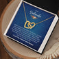 To My Soulmate | Interlocking Hearts necklace