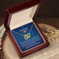 To My Soulmate | Interlocking Hearts necklace