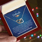 To My Soulmate | Interlocking Hearts necklace